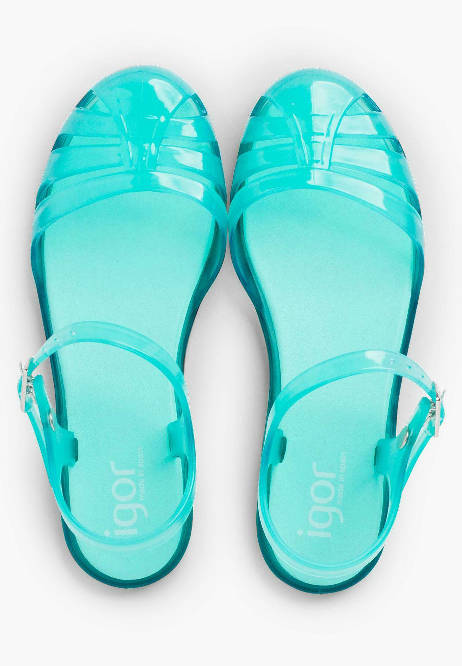 IGOR CANGREJERAS MARA MINI - Sandalias - aguamarina/verde - Zalando.es