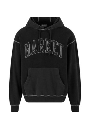 Market, REVERSE ARC - Hoodie - washed black