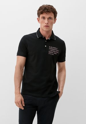 s.Oliver MIT STRUKTUR - Koszulka polo