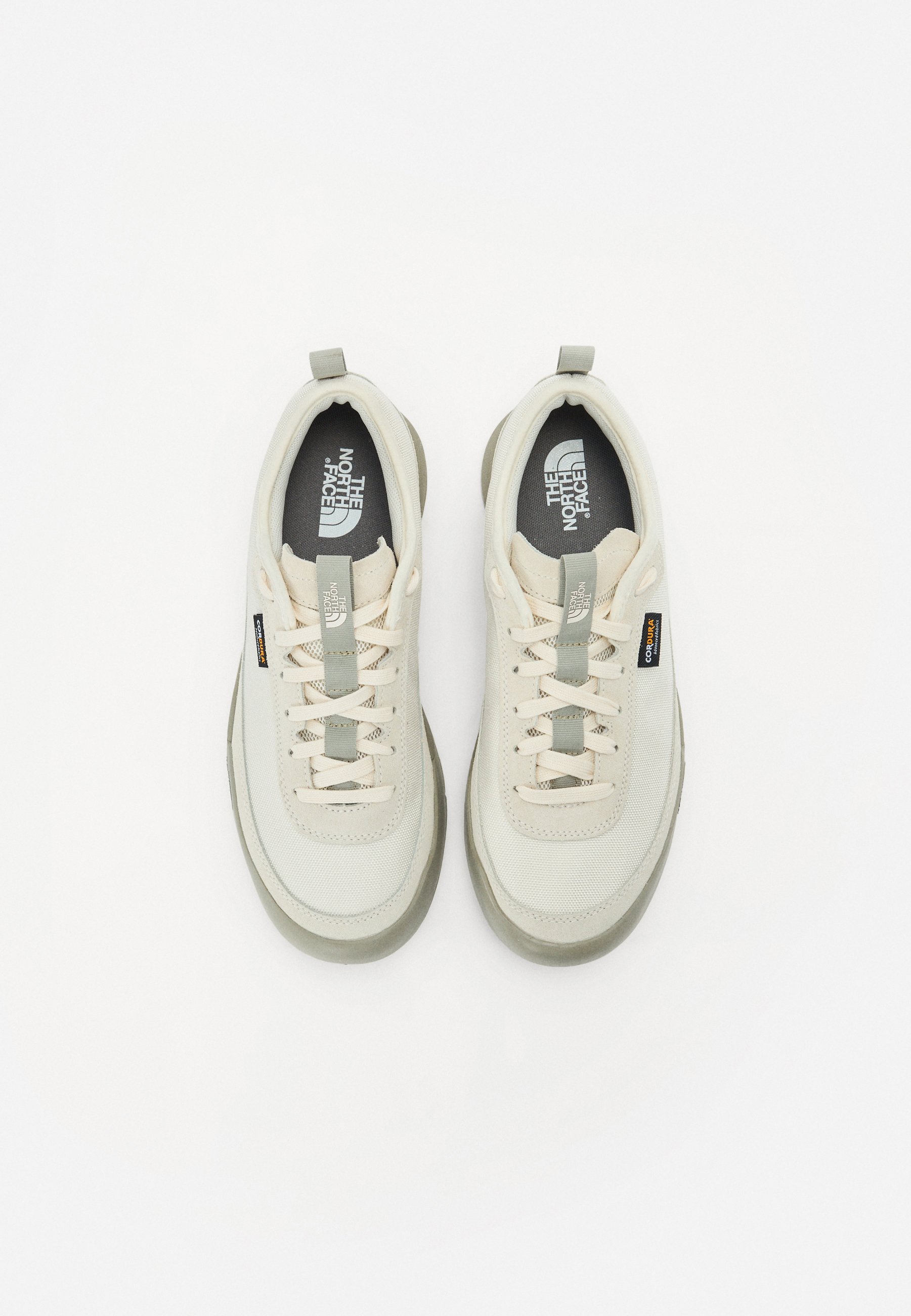 The North Face CLYFFE UNISEX - Trainers - white dune/clay grey