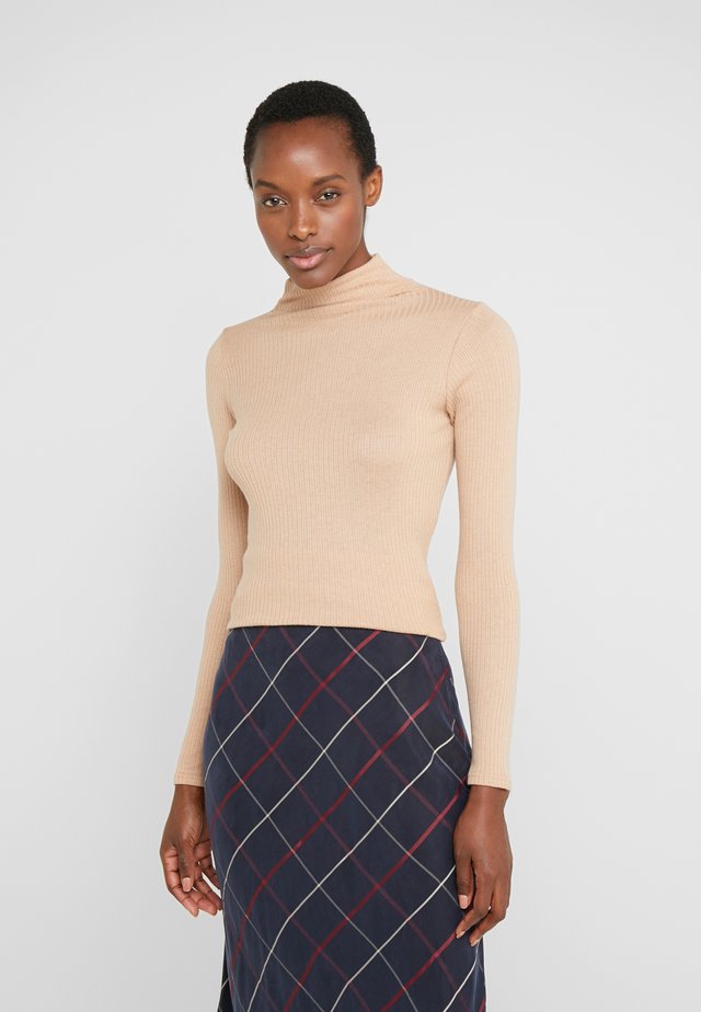 JULIE TURTLENECK - Sweter - latte