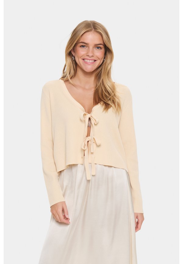 DAGNY - Strickjacke - creme
