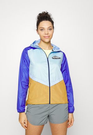TRAIL - Giacca da running - aluminum/lapis/midnight navy/black