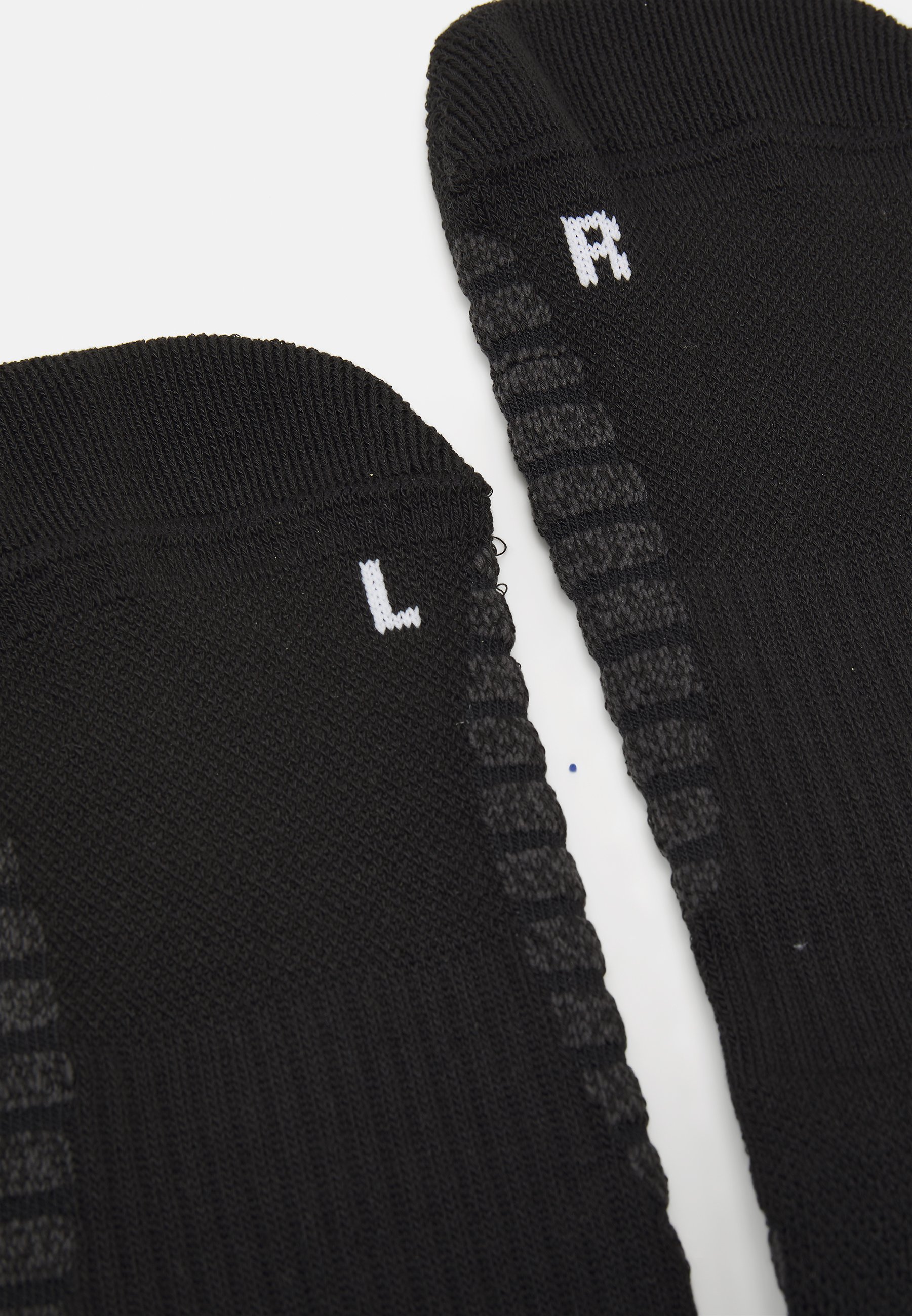 left and right sports socks