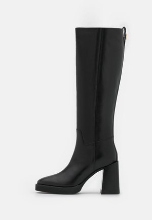 Plateaustiefel - black