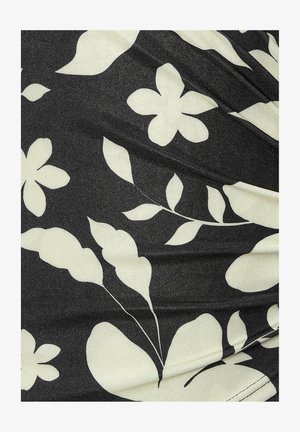 M&Co, FLORAL - Costume da bagno - black