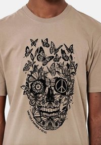 Kaporal CLAES - T-shirt imprimé - brown