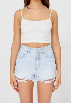 Denim shorts - light blue