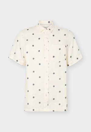 Scotch & Soda, PRINTED REGULAR FIT SHORT SLEEVED SHIRT - Overhemd - eggnog