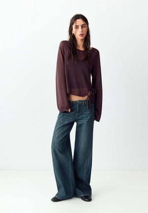 Mango Kids, TEEN - Vaqueros a campana - dark blue