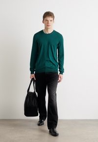HUGO SAN CEDRIC - Džemperis - dark green