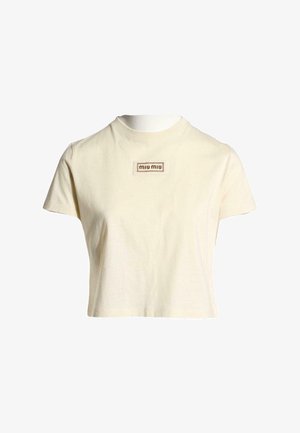 Miu Miu, T-SHIRT ECRU - T-shirt basique - off-white