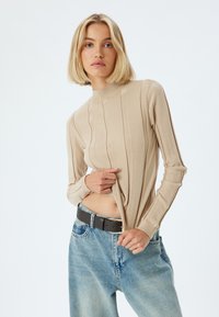 Koton NECK - Strickpullover - beige