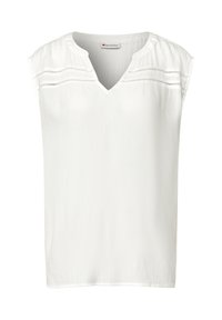 CRINKLE MIT TAPE - Blusa - weiß