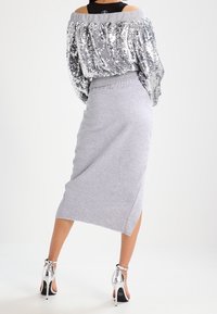 Missguided Bomberjacka - silver-coloured