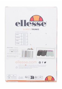 Pack de tres calzoncillos para hombre en colores variados. Mezcla de algodón y elastano, con cinturilla elástica con logo, disponible en tallas desde pequeña hasta extra grande.