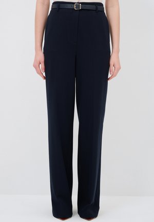 WIDE BETTED - Broek - navy blue
