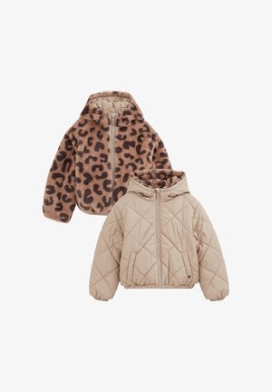 WE Fashion, REVERSIBLE - Talvejope - beige