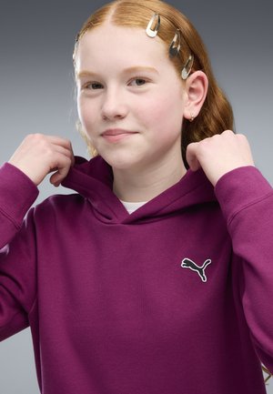 Puma, ESSENTIALS ELEVATED HOODIE UNISEX - Hættetrøje - fuchsia glow