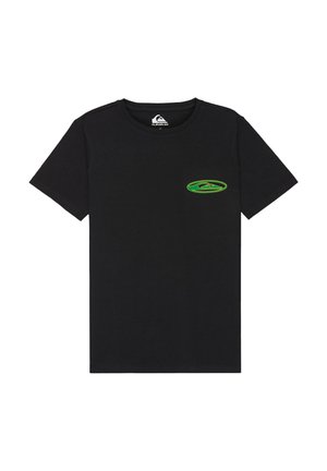 QUIK GLOBE UNISEX - Μπλουζάκι με στάμπα - anthracite - solid