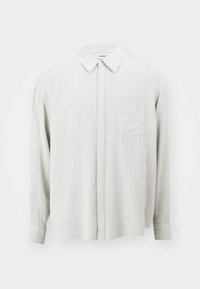 Weekday OVERSIZED BLEND - Košeľa - striped ecru