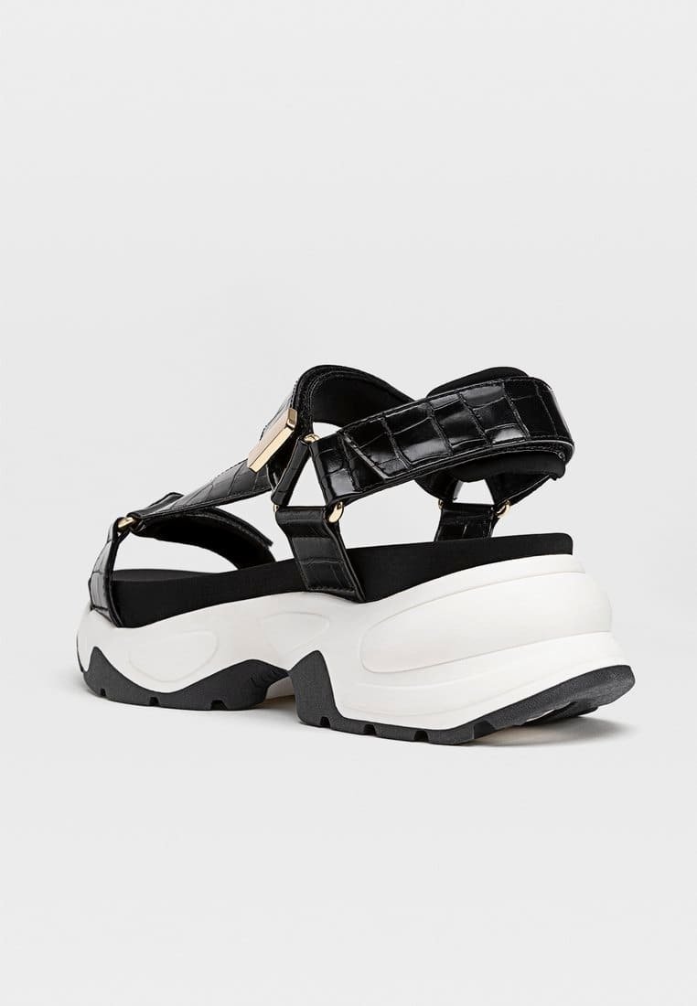 stradivarius platform sneakers
