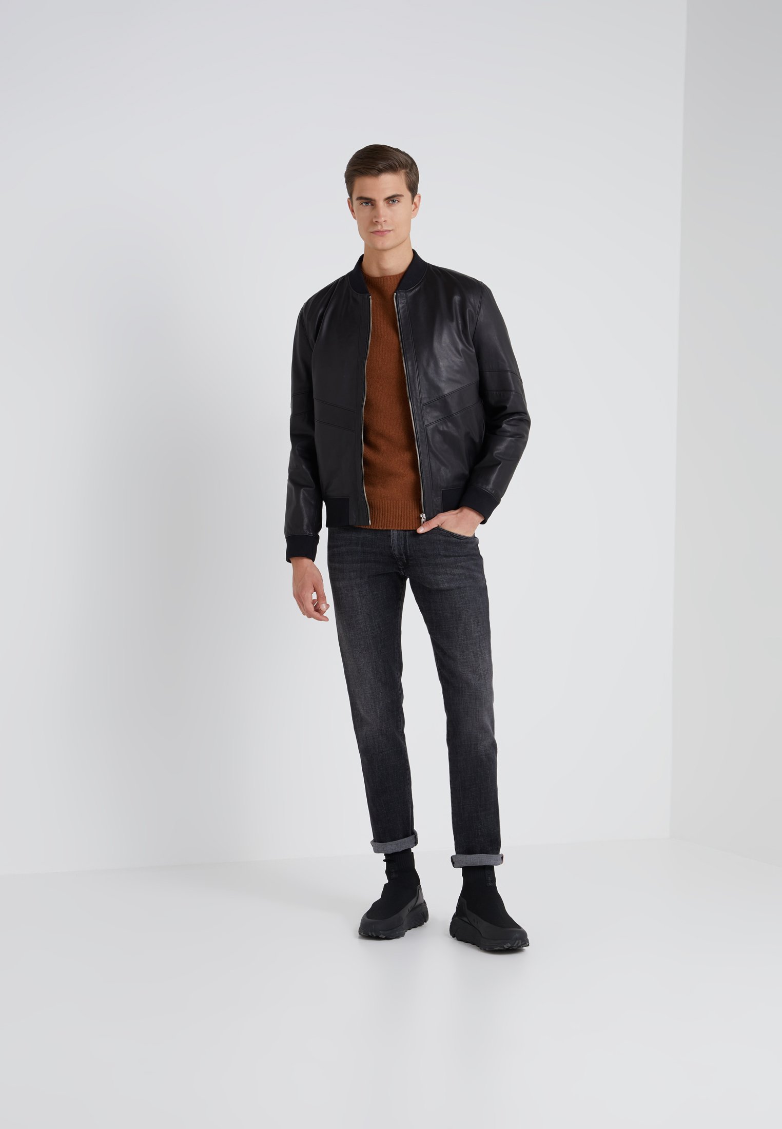 hugo lachlan leather jacket