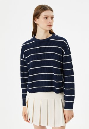 Neule - dark blue