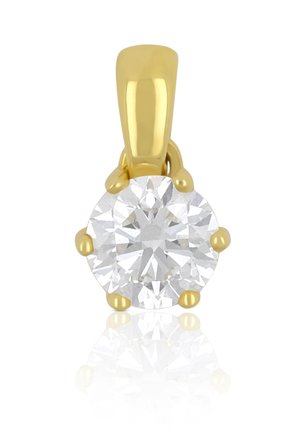 MUAU Schmuck GRIFF-FASSUNG  - Ciondolo - gelbgold-coloured