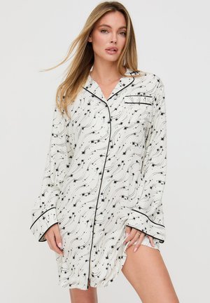 SIMONE LONG SLEEVE - Nachthemd - cream