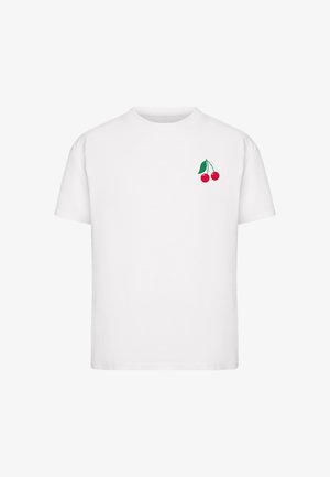 Mister Tee, CHERRY BLOSSOM TEE - Print T-shirt - white