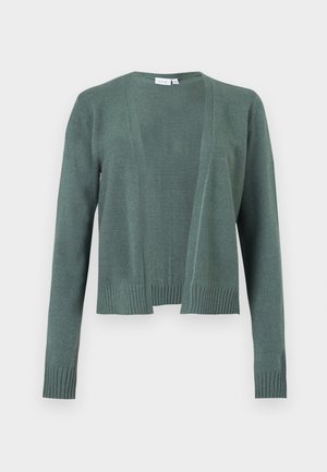 VILA, Vest - balsam green dark melange