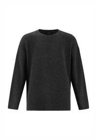 LUCKY  - Strickpullover - black
