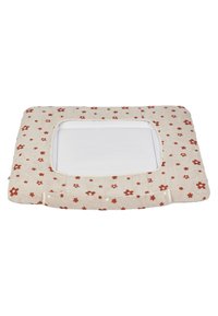 Sterntaler WICKELAUFLAGENBEZUG BAUERNHOF BLUMEN - Changing mat - ecru