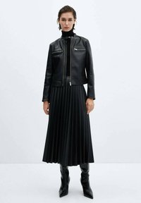 Mango A-lijn rok - black