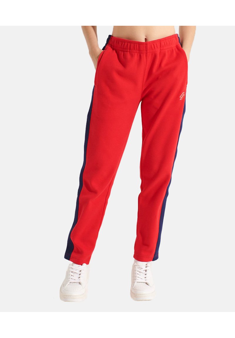 Superdry CODE Tracksuit bottoms risk red/red Zalando.co.uk