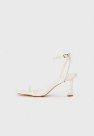 BREA - High heeled sandals - white
