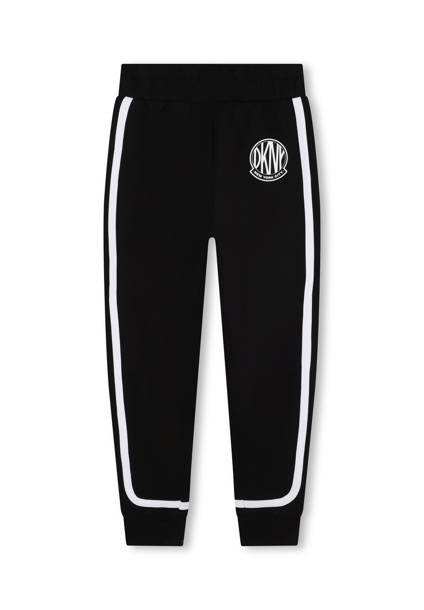DKNY DE JOGGING BICOLORE Pantalon de survêtement black/noir