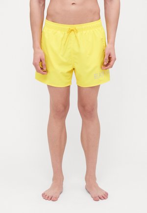 BEACHWEAR - Short de bain - cyber yellow/silver