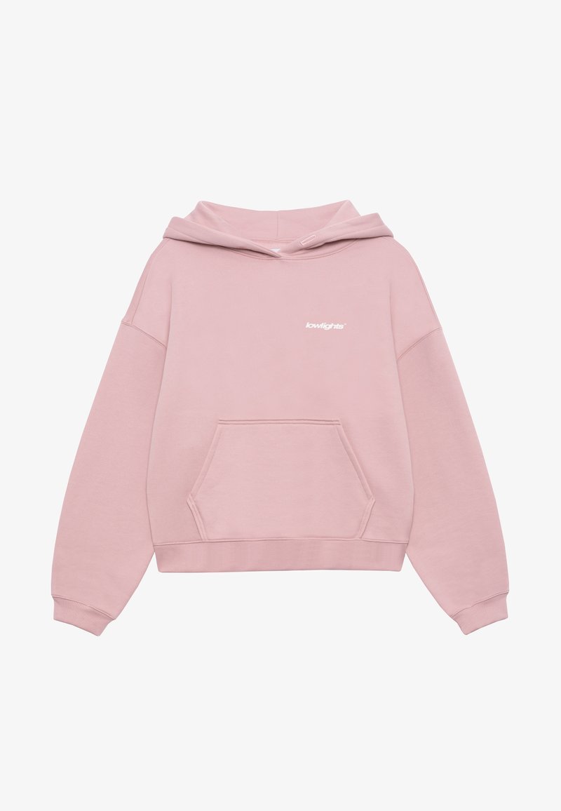 LOW LIGHTS STUDIOS® BASIC LOGO HOODIE - Sweatshirt - pink