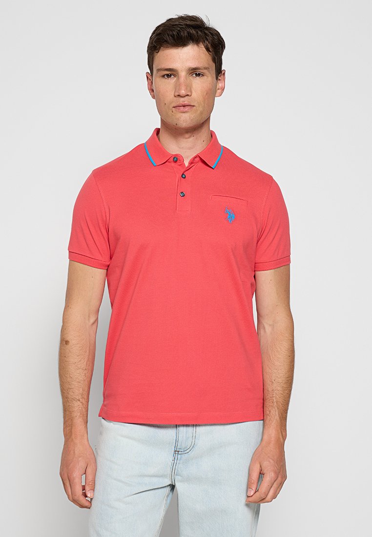 U.S. Polo Assn. Poloshirt lichtrood U.S. Polo Assn. Poloshirt lichtrood