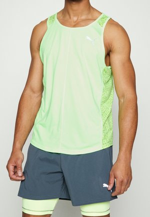 Tekninen t-paita - neon green