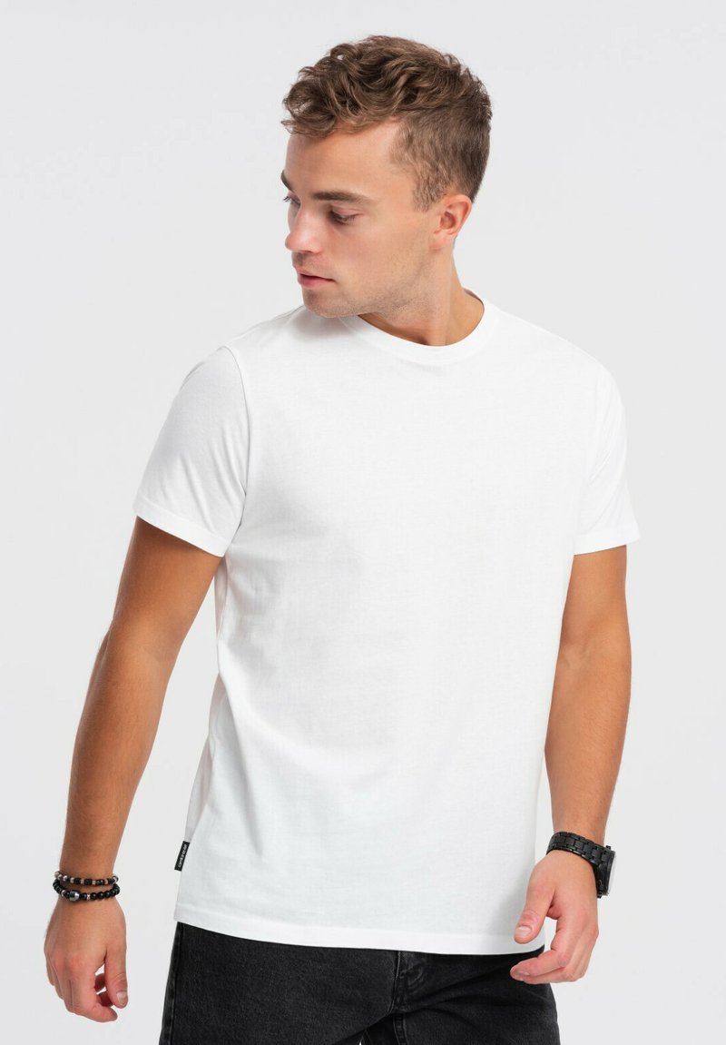 Ombre T-shirts basic - white