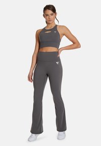 SQUATPROOF BRISK SPORT FLARE  - Pajkice – hlače - dark grey