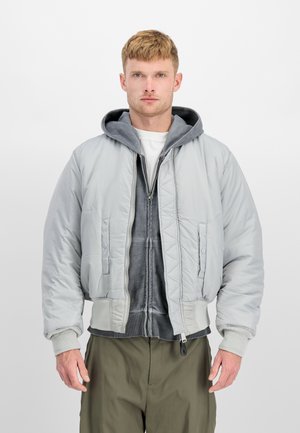 HERITAGE - Bomber Jacket - pastel grey
