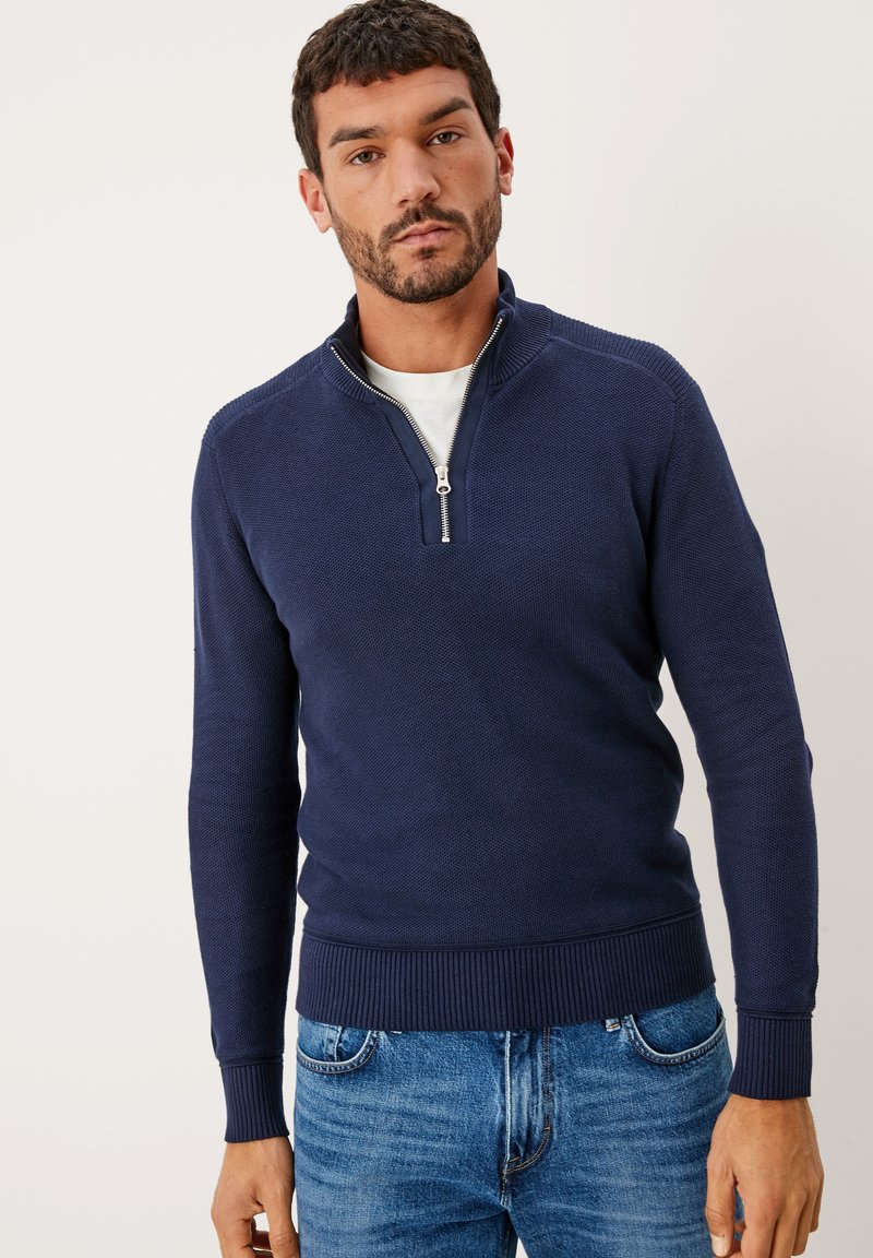 Herren Strickjacken | s.Oliver Strickpullover dark blue/dunkelblau - CN91562 Herren Strickjacken | s.Oliver Strickpullover dark blue/dunkelblau - CN91562