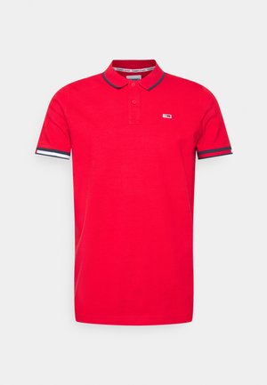 REG FLAG CUFFS - Polo - deep crimson