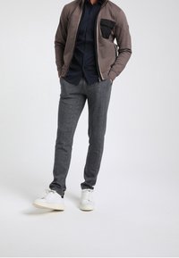 Gabbiano Sweat zippé - taupe