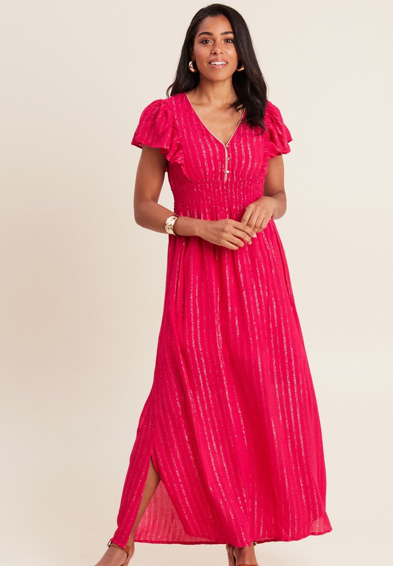 Breal Maxi-jurk - rose fushia