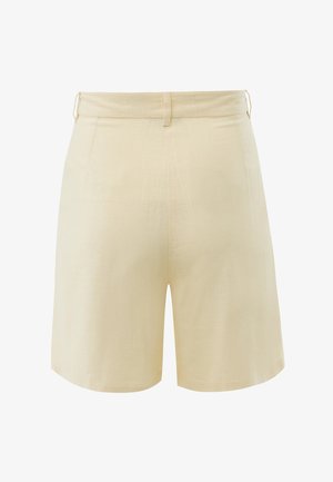 Mexx, MIX SLUB - Shorts - light yellow